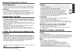 Preview for 6 page of Toshiba TLF-XD2000 Owner'S Manual