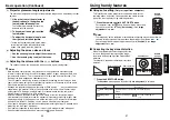 Preview for 14 page of Toshiba TLF-XD2000 Owner'S Manual