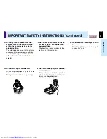 Preview for 8 page of Toshiba TLP-250 Owner'S Manual