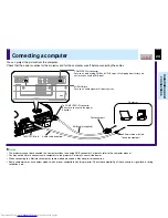 Предварительный просмотр 23 страницы Toshiba TLP-260 Owner'S Manual