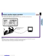 Предварительный просмотр 27 страницы Toshiba TLP-260 Owner'S Manual