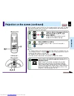 Предварительный просмотр 29 страницы Toshiba TLP-260 Owner'S Manual