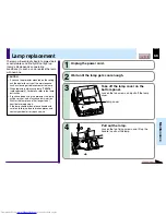 Preview for 66 page of Toshiba TLP-380 Owner'S Manual