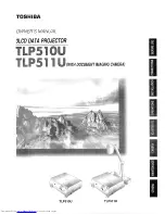 Toshiba TLP-510U Owner'S Manual предпросмотр