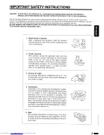 Preview for 3 page of Toshiba TLP-710U Owner'S Manual