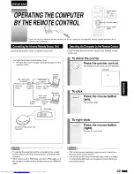 Preview for 23 page of Toshiba TLP-710U Owner'S Manual