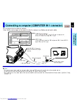 Предварительный просмотр 22 страницы Toshiba TLP-790U Owner'S Manual