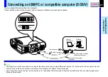 Preview for 21 page of Toshiba TLP-B2 Owner'S Manual