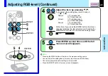 Preview for 42 page of Toshiba TLP-B2E Owner'S Manual