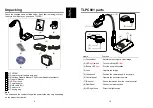 Preview for 7 page of Toshiba TLP-C001 - Document Camera Owner'S Manual