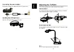 Preview for 10 page of Toshiba TLP-C001 - Document Camera Owner'S Manual