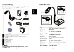 Preview for 21 page of Toshiba TLP-C001 - Document Camera Owner'S Manual