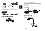 Preview for 25 page of Toshiba TLP-C001 - Document Camera Owner'S Manual