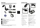 Preview for 49 page of Toshiba TLP-C001 - Document Camera Owner'S Manual