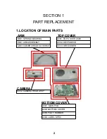 Preview for 3 page of Toshiba TLP-C001 - Document Camera Service Manual