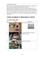 Preview for 5 page of Toshiba TLP-C001 - Document Camera Service Manual