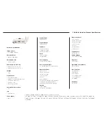 Preview for 2 page of Toshiba TLP-C001U Specification Sheet