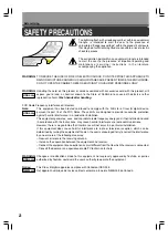 Preview for 2 page of Toshiba TLP-ET1B Owner'S Manual