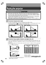 Preview for 14 page of Toshiba TLP-ET1B Owner'S Manual