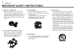 Preview for 6 page of Toshiba TLP-MT3 Owner'S Manual