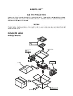 Preview for 22 page of Toshiba TLP-S10 Service Manual