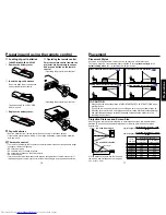 Preview for 9 page of Toshiba TLP-S30 Owner'S Manual