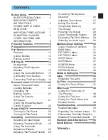 Preview for 11 page of Toshiba TLP-SX3500 User Manual – Operating Manual