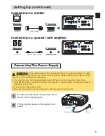 Preview for 19 page of Toshiba TLP-SX3500 User Manual – Operating Manual