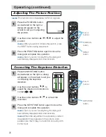 Preview for 26 page of Toshiba TLP-SX3500 User Manual – Operating Manual