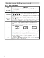 Preview for 36 page of Toshiba TLP-SX3500 User Manual – Operating Manual