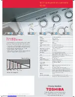 Preview for 2 page of Toshiba TLP-T501U Series Specifications