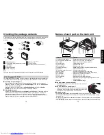 Предварительный просмотр 8 страницы Toshiba TLP TLP-X2000 Owner'S Manual