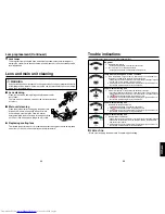 Preview for 33 page of Toshiba TLP-TW90 Owner'S Manual