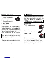 Предварительный просмотр 24 страницы Toshiba TLP-WX2200 Owner'S Manual