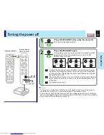 Предварительный просмотр 31 страницы Toshiba TLP-X10 Owner'S Manual