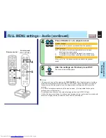 Предварительный просмотр 61 страницы Toshiba TLP-X10 Owner'S Manual