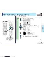 Предварительный просмотр 65 страницы Toshiba TLP-X10 Owner'S Manual