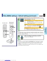 Предварительный просмотр 70 страницы Toshiba TLP-X10 Owner'S Manual