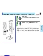 Предварительный просмотр 72 страницы Toshiba TLP-X10 Owner'S Manual