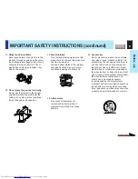 Preview for 6 page of Toshiba TLP-X10E Manual