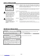 Preview for 4 page of Toshiba TLP-X10E Service Manual