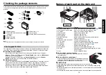 Preview for 8 page of Toshiba TLP X2500 Owner'S Manual