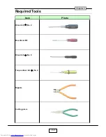 Preview for 12 page of Toshiba TLP-X2500B Service Manual