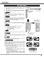 Preview for 37 page of Toshiba TLP X4100 Owner'S Manual