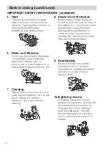 Preview for 5 page of Toshiba TLP-X4500 User Manual – Operating Manual