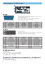 Preview for 60 page of Toshiba TLP-X4500 User Manual – Operating Manual