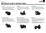 Предварительный просмотр 5 страницы Toshiba TLP450E Owner'S Manual