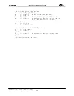 Preview for 98 page of Toshiba TMPR7901 User Manual