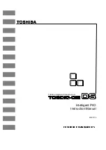 Preview for 1 page of Toshiba TOSDIC-CIE DS Instruction Manual