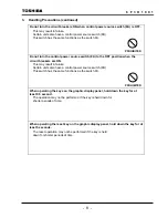 Preview for 9 page of Toshiba TOSNIC-7000S Instruction Manual